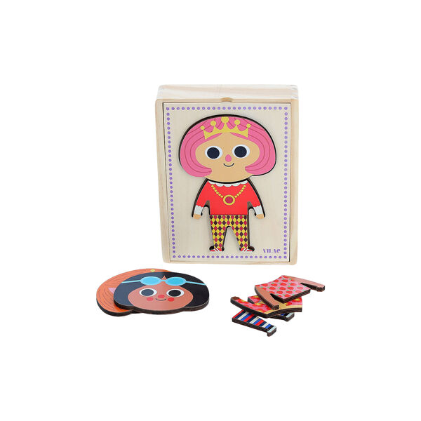 Jade puslespil 6x3 brikker, Vilac