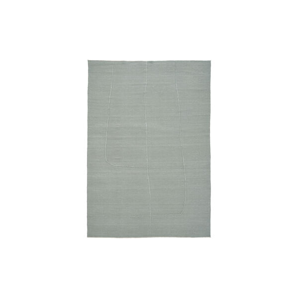 Flow Shen gulvt&aelig;ppe, mint grey, Linie Design
