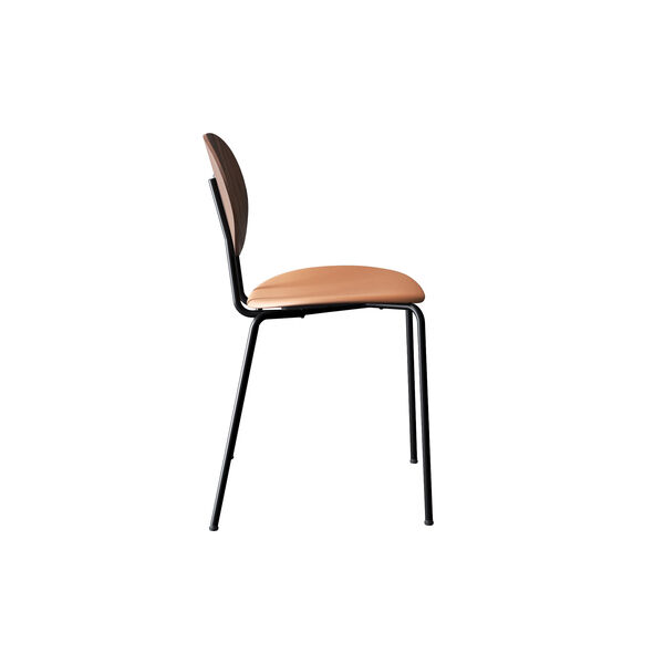 PIET HEIN Chair, oiled walnut/Silk Cognac PIET HEIN Chair, oiled walnut/Silk Cognac, Sibast Furniture