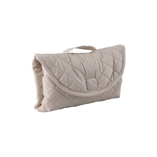 On-the-go pusleunderlag, morning beige, Sebra