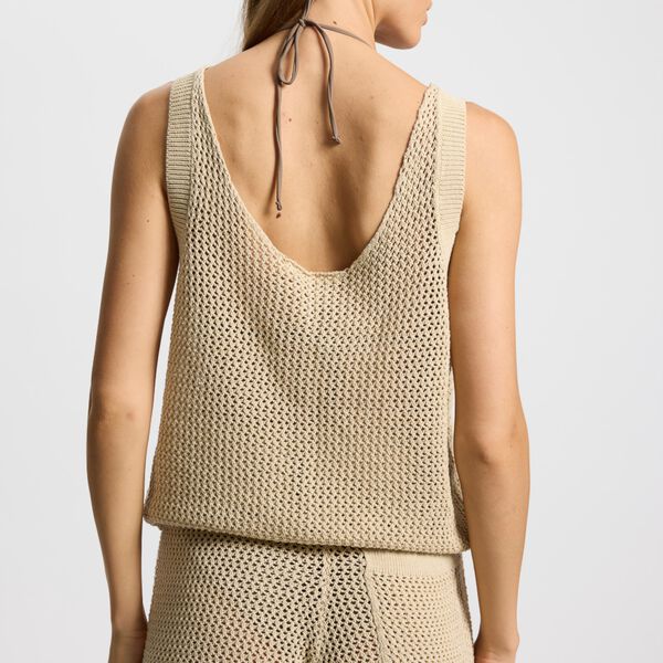 Top Loose Loop, oyster grey, Rethinkit