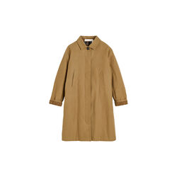 Noor Coat Ripstop Oilskin Hybrid, warm khaki, Aiayu