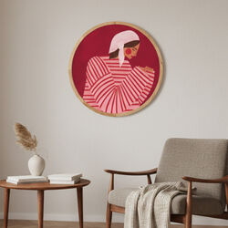 Girl in Red and Pink, Papirv&aelig;rk