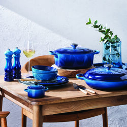 Signature middagstallerken Ø 27 cm, azure blue, Le Creuset