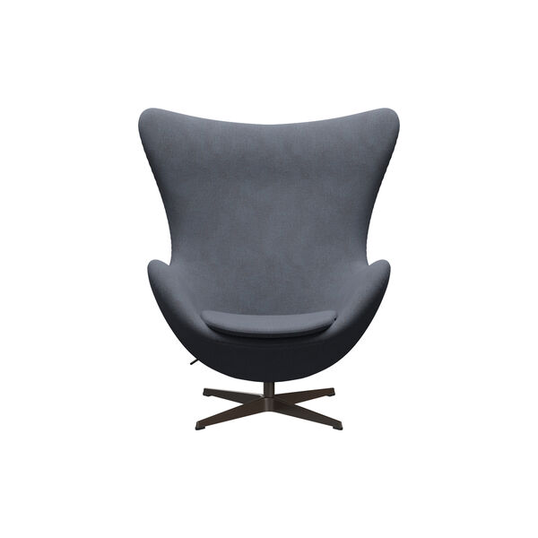 &AElig;gget&trade; 3316 loungestol, Christianshavn 1150 orange/blue/brown bronze, Fritz Hansen