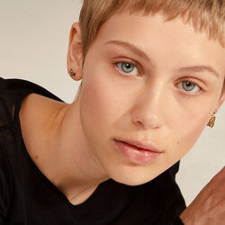 HORIZON Ørestikker, gold plated, Pilgrim