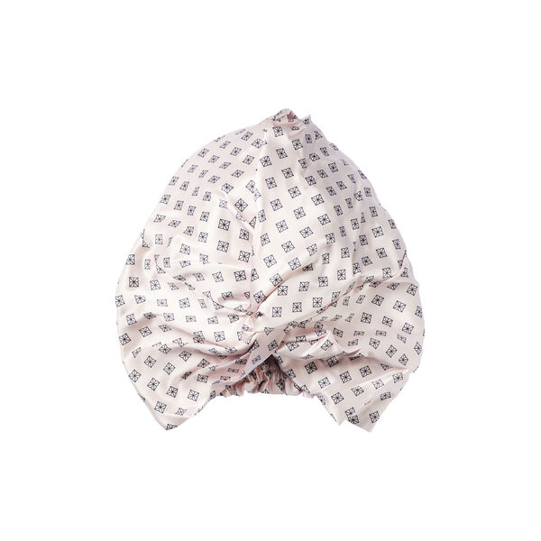 Soft Hair Wrap h&aring;r bonnet, dusty rose, Amazing Space