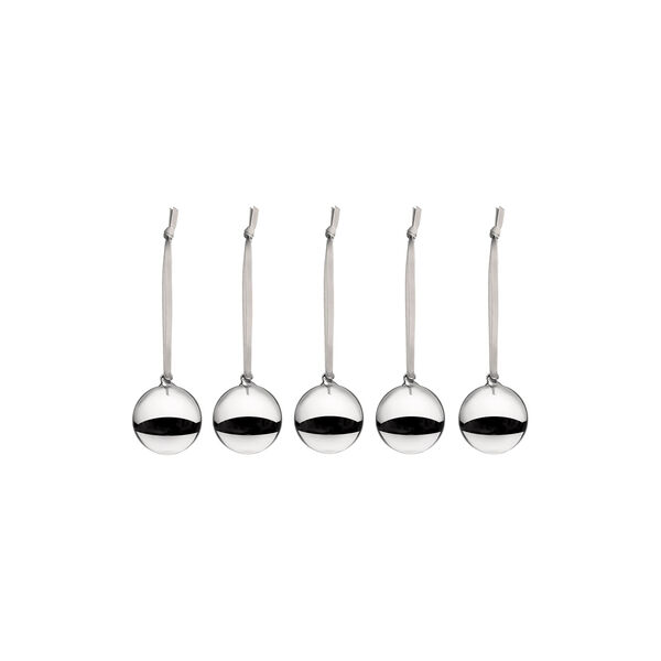 Glaskugler 5 stk., mirror, Iittala