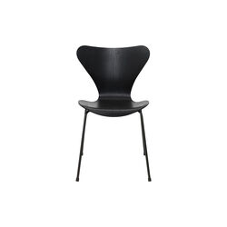Serie 7™ 3107 monochrome stol, sort, Fritz Hansen