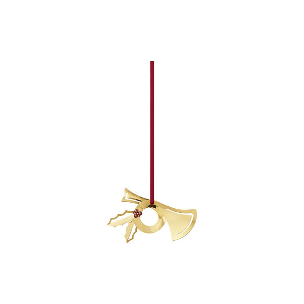 2026 Juleornament Horn, guld, Georg Jensen