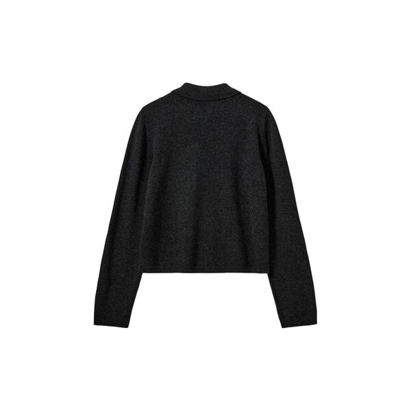 PAMINASW ARGYLE KNIT CARDIGAN, dark grey, Sofie Schnoor