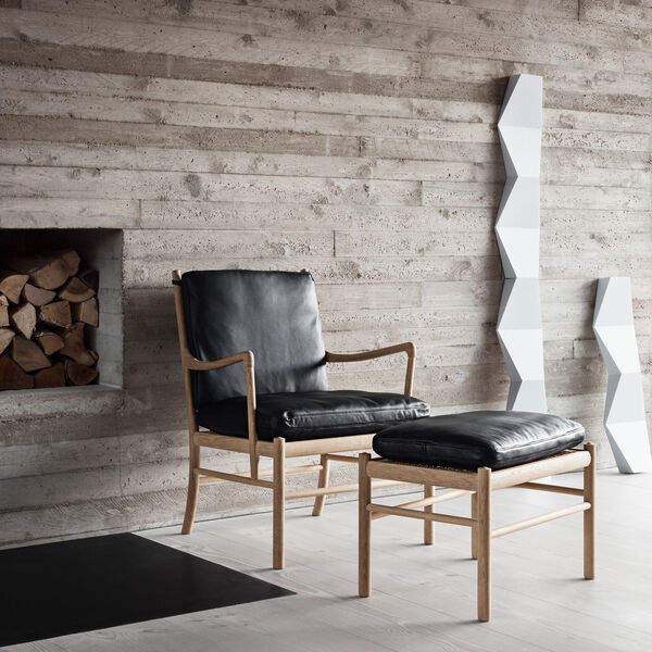 OW149 Colonial Chair loungestol, sæbebehandlet eg/Thor 301 OW149 Colonial Chair loungestol, sæbebehandlet eg/Thor 301, Carl Hansen & Søn