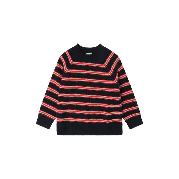 Lambswool Jumper, dark navy, FUB