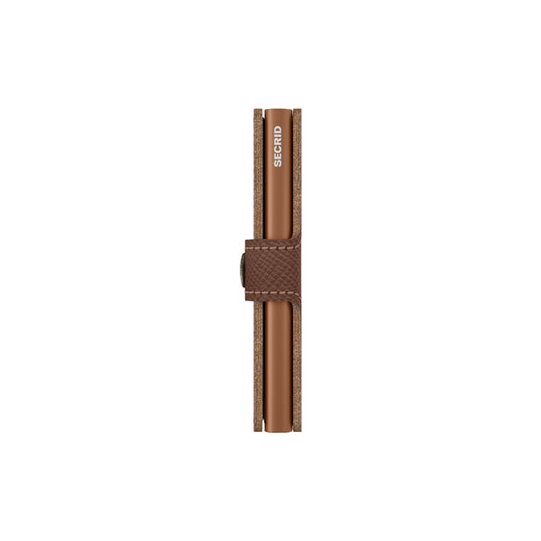 Miniwallet, saffiano caramel Miniwallet, saffiano caramel, Secrid