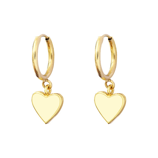 Grigri Hoops, sand white, bangle up