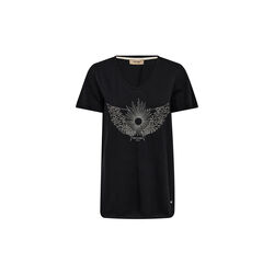 MMGethi O-SS Glam Tee, black, MOS MOSH