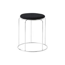 Wire Stool VP11 skammel med hynde, Hallingdal 180, &Tradition