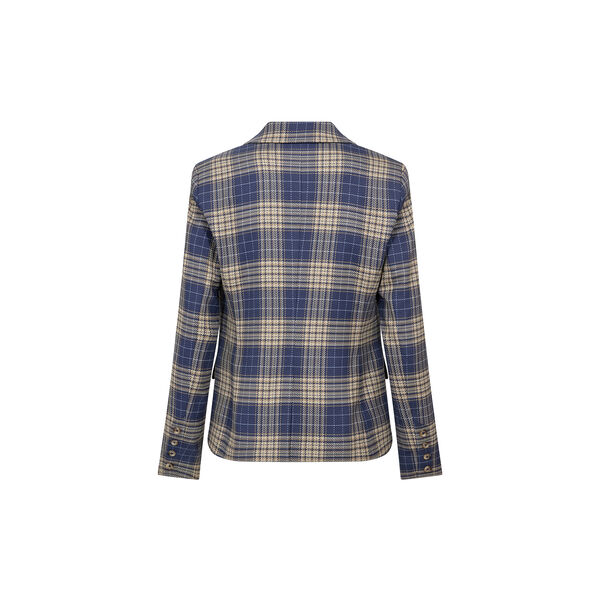 MMBlake Chec Blazer, crown blue, MOS MOSH