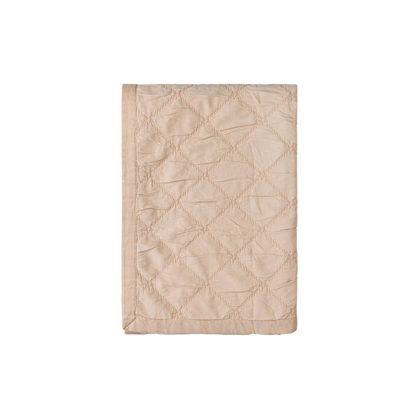 Icons Singature Star Organic Cotton Quilted Bedspread, beige, Lexington