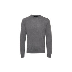 Margrate Pullover, med.grey melange, Matinique