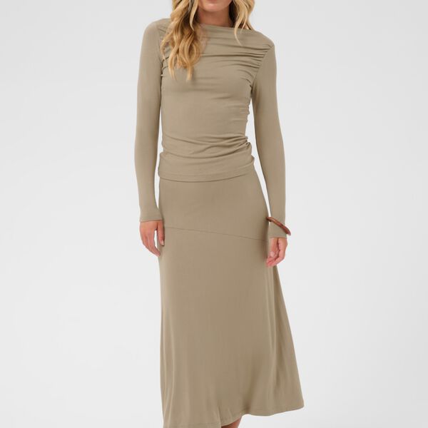 ViggaSZ Skirt, weathered teak, Saint Tropez