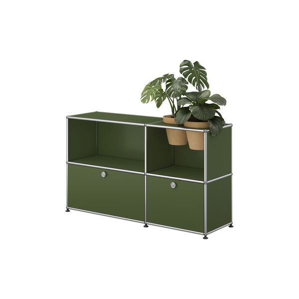 USM Haller | Model M57 | Olive Green | Sk&aelig;nk, USM Haller