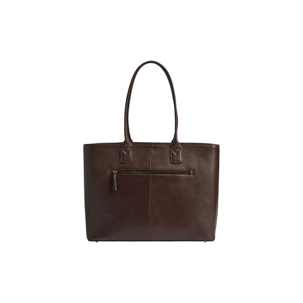 SayaMBG Work Bag Antique, dark brown w/br. gold, Markberg