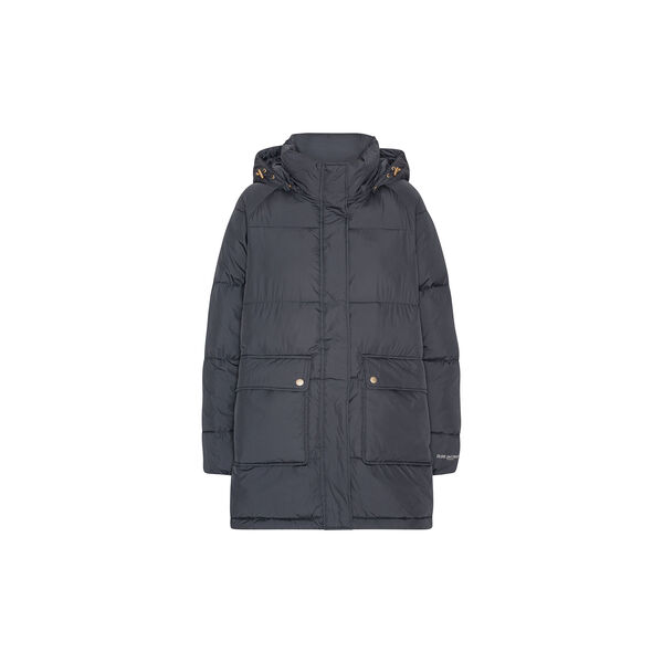 Oversized Padded Coat | Ombre Blue | Oversized Vatteret Frakke, Ilse Jacobsen Hornb&aelig;k