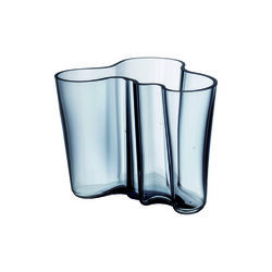 Alvar Aalto vase 16 cm, genbrugsglas, Iittala