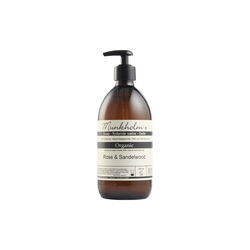 Økologisk flydende sæbe, rose & sandalwood, Munkholm