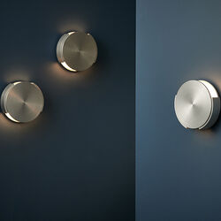 Rotate Wall Lamp, brushed aluminium, FRANDSEN
