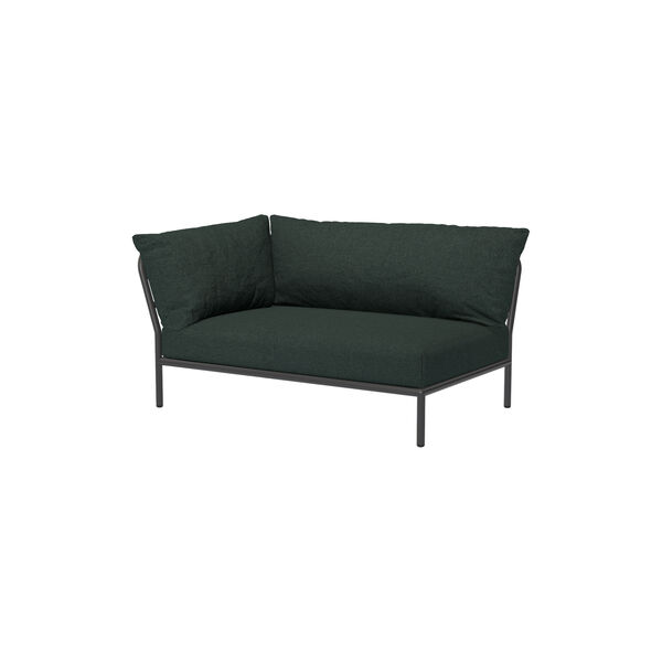 LEVEL2 venstrevendt loungesofa, Sunbrella Heritage alpine, HOUE