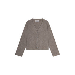 Madeline Cardigan, dark sand Madeline Cardigan, dark sand, CARE BY ME