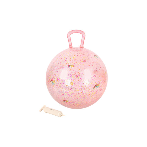 Glitter Jump Ball, rainbow, Konges Sl&oslash;jd