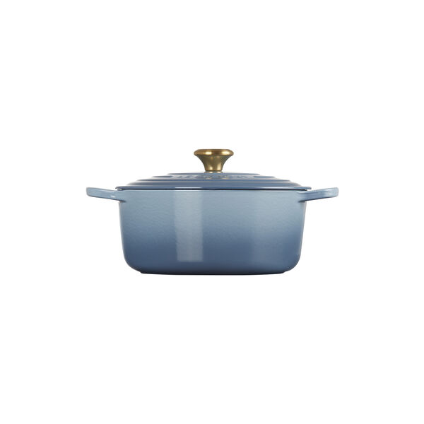 Signature rund st&oslash;bejernsgryde &Oslash; 26 cm, chambray, Le Creuset