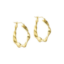 Maeve Hoops Big, forgyldt, Pure by Nat