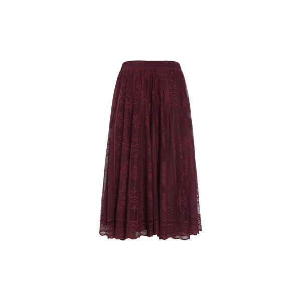 Stine Skirt, oxblood, HUNK&Oslash;N