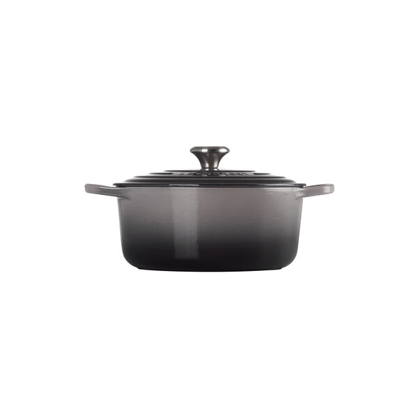 Signature rund st&oslash;bejernsgryde &Oslash; 26 cm, flint, Le Creuset