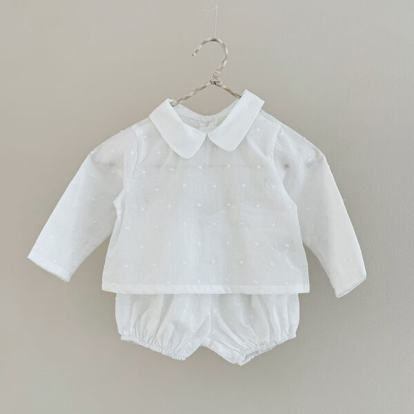 Vilja Set, white dot, Lalaby