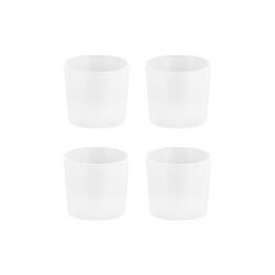 Silicone caps taper 4-pack, clear, Uyuni Lighting