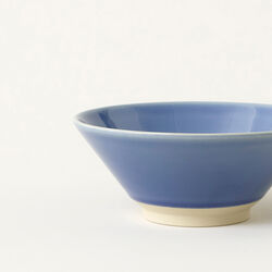 Memphis sk&aring;l &Oslash; 17 cm, dusty blue, Stilleben