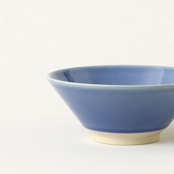 Memphis sk&aring;l &Oslash; 17 cm, dusty blue, Stilleben