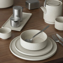 MAKOTO Desserttallerken, moonbeam, Blomus