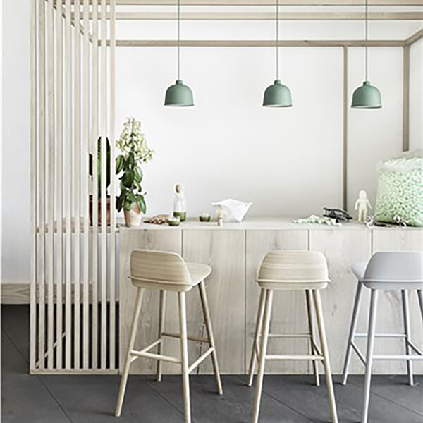 Grain Pendant Lamp, dusty green, Muuto