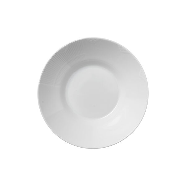 Hvid Elements dyb tallerken Ø 25 cm Hvid Elements dyb tallerken Ø 25 cm, Royal Copenhagen