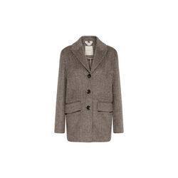 SelinePW Jacket, brown check SelinePW Jacket, brown check, Part Two