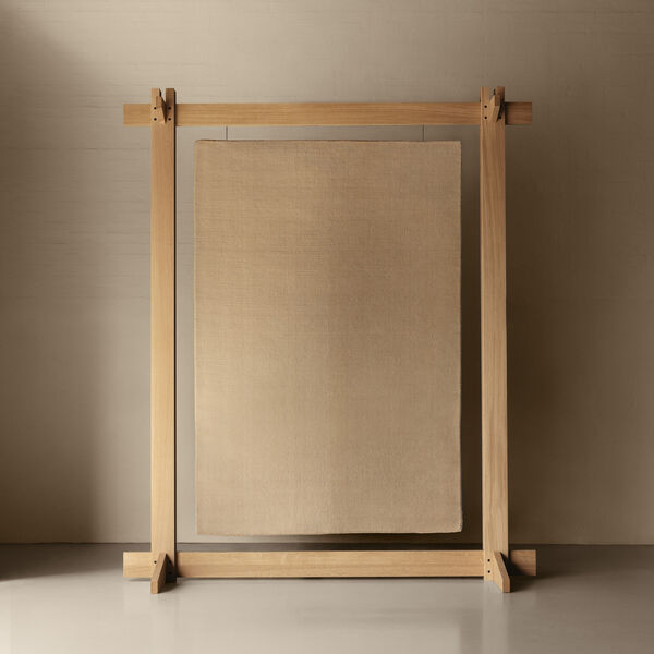 Echo Yano gulvt&aelig;ppe, beige, Linie Design