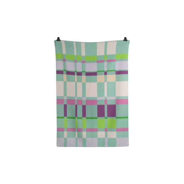 CITY Throw, mint, R&oslash;ros Tweed