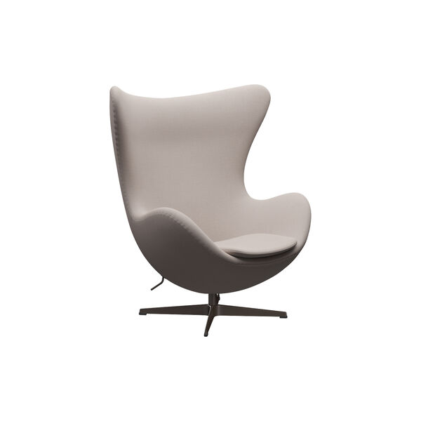 &AElig;gget&trade; 3316 loungestol, Christianshavn 1120 light beige/brown bronze, Fritz Hansen