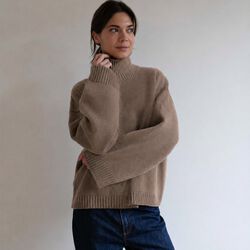 THYRA STRIKTR&Oslash;JE, oat melange, Studio Feder